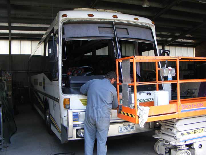 Bendigo Coachlines Scania K113CR Volgren 52